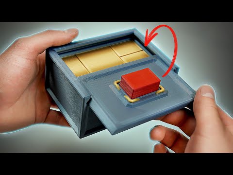 Попробуй спрятать КРАСНЫЙ КАМЕНЬ | самая сложная головоломка на 3D принтере