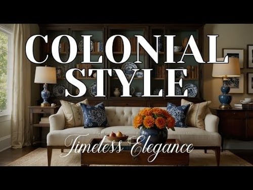 Timeless Neutral Elegance: 5 Colonial Decor Ideas for a Classic & Sophisticated Home
