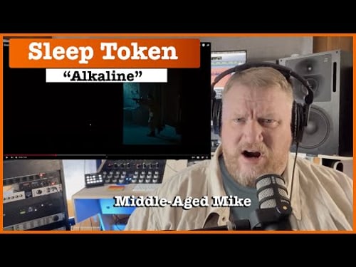Drummer blind reacts to Sleep Token 'Alkaline from Middle-Aged MIke