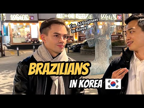 How Did You Get a Job in Korea? (Brazilian Model / AI Engineer / Student)