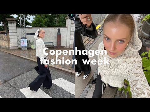 come with me to CPHFW | outfits, events & fashion shows