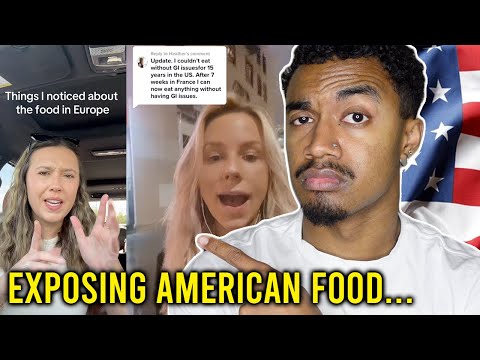 Americans Realizing How Much BETTER European Food Is Than American Food (America vs Europe)