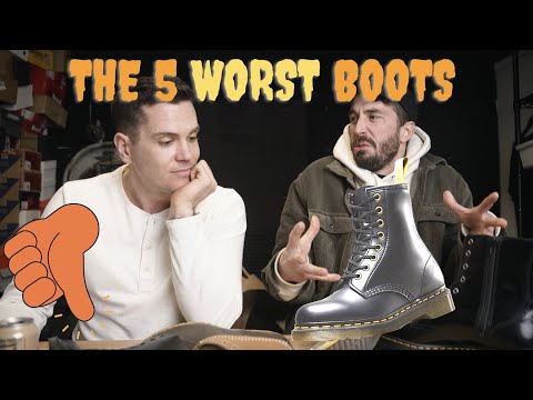The 5 WORST Boots You Can Buy (ft @Rose Anvil )