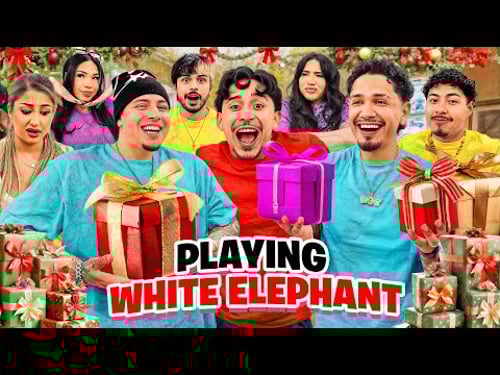 8 BESTFRIENDS PLAY WHITE ELEPHANT..