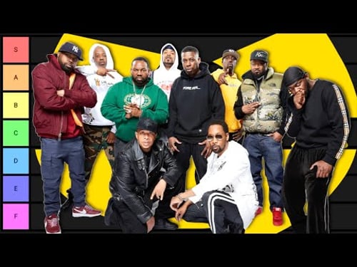 Wu-Tang Clan Member Tier List