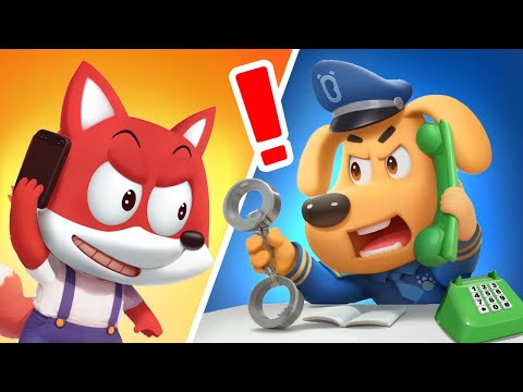 Joking Calls☎️| Police Cartoon | Kids Cartoon | Sheriff Labrador | BabyBus