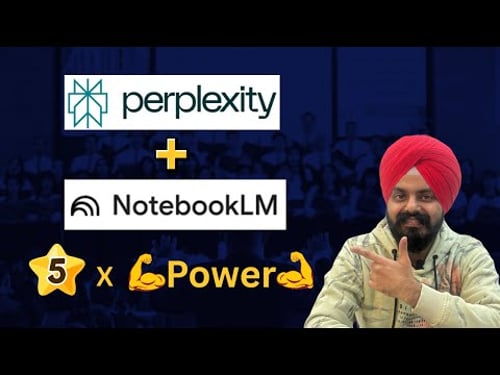 This NotebookLM + Perplexity Workflow Will Make You 5X More Productive 🚀| Complete Tutorial