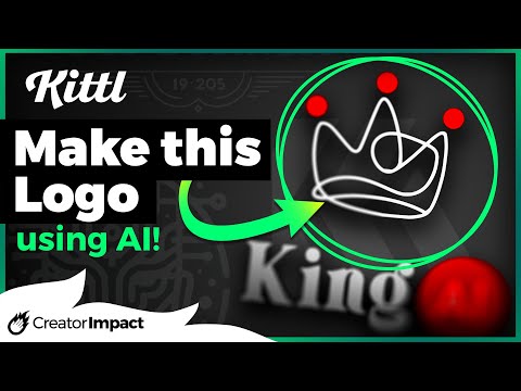 How to create an AI LOGO DESIGN using Kittl!