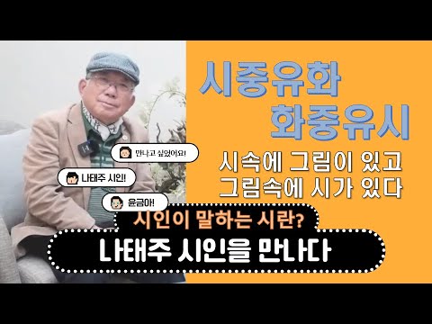 #나태주#윤금아#풀꽃#시인#대담#더스토리방송 #문학관#시중유화#화중유시#