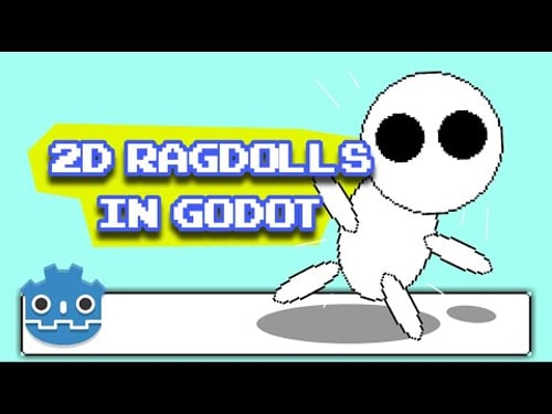 How to make 2D Ragdoll in godot in under 2 minutes