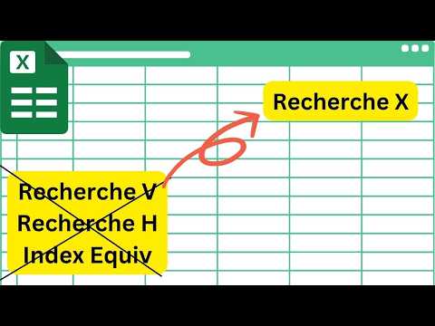 Comment utiliser RECHERCHEX sur Excel ?