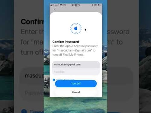نحوه خاموش کردن فایند مای آیفون | آموزش خاموش کردن find my iphone | how to turn off find my iphone