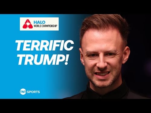 One of the BEST breaks of this year's Halo World Championship from Judd Trump ๐ฎโ๐จ