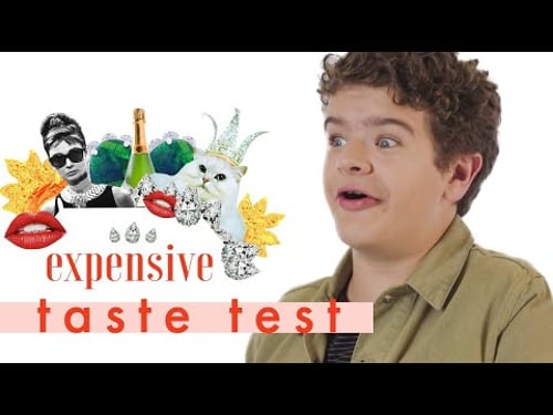 We Tortured ‘Stranger Things’ Star Gaten Matarazzo With 💄| Expensive Taste Test