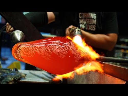 Bring The Heat: Tom Ryder Live Glassmaking Demonstration