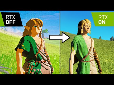 I gave Tears of the Kingdom Next-Gen Graphics