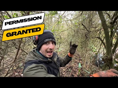 We Finally Got PERMISSION To Cut Down The NEIGHBOURS Overgrown Yard!