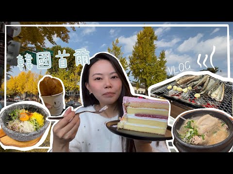 韓國首爾VLOG🇰🇷|弘大、明洞、聖水洞必行品牌👜|望遠市場美食推薦🥘|益善洞火車軌CAFE🍰|首爾必食美食|5日4夜自由行|