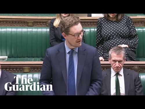 Darren Jones gives statement to parliament on Epstein files – watch live