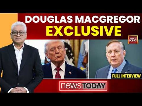 Colonel Douglas MacGregor: 'Iran In Driver's Seat, Trump Faces Humiliation' | Rajdeep Sardesai