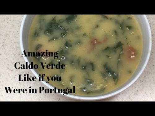 How to make Caldo Verde traditional Portuguese Kale soup