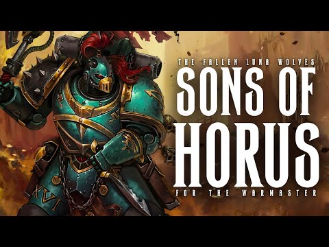 Warhammer 40K Lore: The Sons of Horus - Fallen Luna Wolves (Lore To Sleep To)