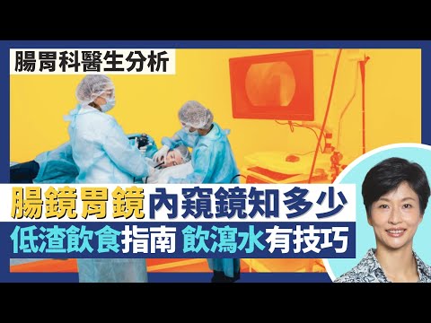 腸鏡胃鏡 內窺鏡檢查知多少|照大腸內窺鏡低纖低渣飲食指南 飲瀉水都有技巧!膠囊內窺鏡vs傳統內窺鏡|王建芳醫生 腸胃肝臟科醫生蔡偉樂醫生|人類健康研究所