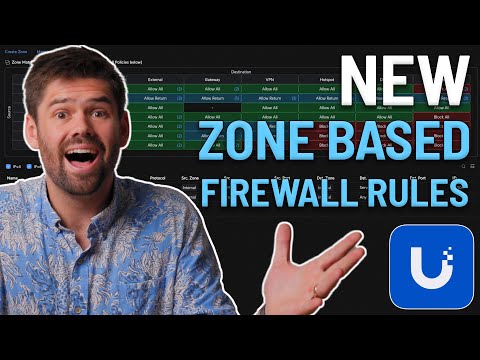 Secure your VLANS - UniFi Zone Based Firewall Rules