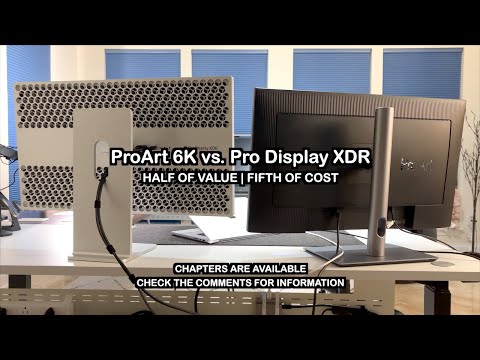 Asus ProArt 6K vs. Pro Display XDR | Is the XDR worth the extra money?