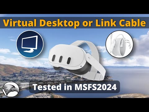 PCVR with the Quest 3 | Link Cable or Virtual Desktop | Which is best for you?