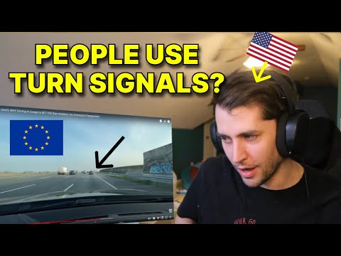 American reacts to WHY Driving in Europe is BETTER than America