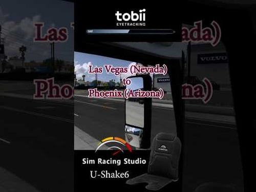 ATS / Hauling to Phoenix Arizona #tobiieyetracker #UShake6 #simracingstudio