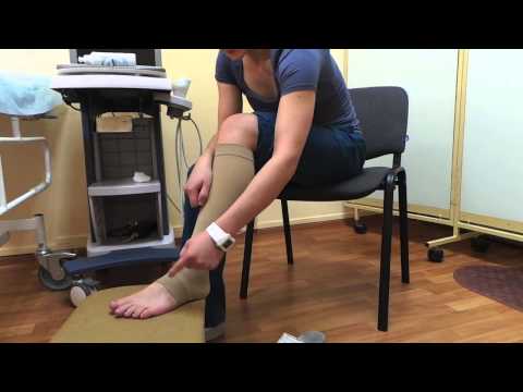 Как надевать компрессионный трикотаж