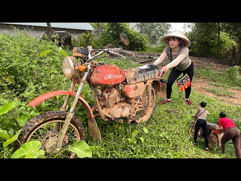 Genius girl's challenge, repairing and restoring old MINZK cars