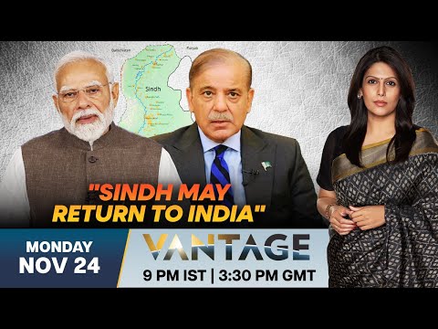 LIVE: Rajnath Singh Suggests Pakistan's Sindh Could "Return to India" | Vantage with Palki Sharma
