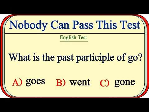 Mixed English Grammar test: Most senior Can't Pass this Test