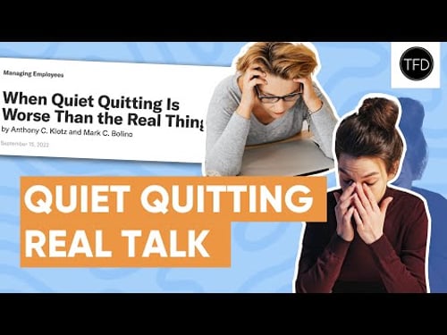 A Rant On "Quiet Quitting" & The Privilege Of Workplace Self-Care
