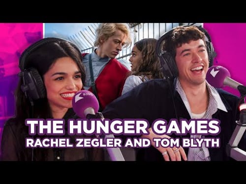 "We're all in a relationship with Josh" | Rachel Zegler and Tom Blyth - The Hunger Games