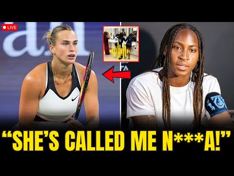 WTA IN SHOCK After Coco Gauff REVEALS Aryna Sabalenka LEAKED RACIST Remarks LIVE ON TV!