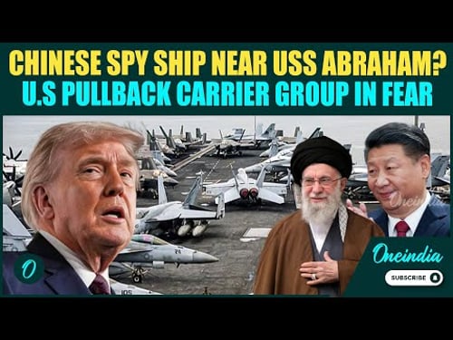 Chinese Spy Ship Near US Nuclear Warship In Iran? US ORDERS China to BACK OFF| China-Iran Vs US