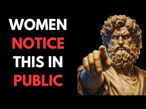 The Stoic Behavior in Public That Quietly Attracts Women | Stoicism