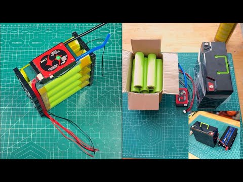 How I Built a Powerful Battery at Home!