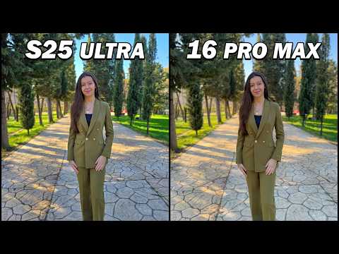 Samsung Galaxy S25 Ultra vs iPhone 16 Pro Max Camera Test