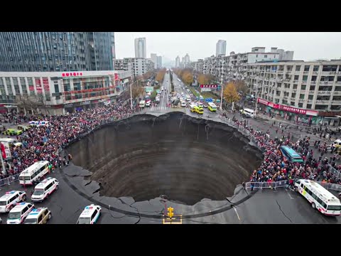 Engineers Just Drained a Giant Sinkhole in China — What They Found at the Bottom Stunned the World