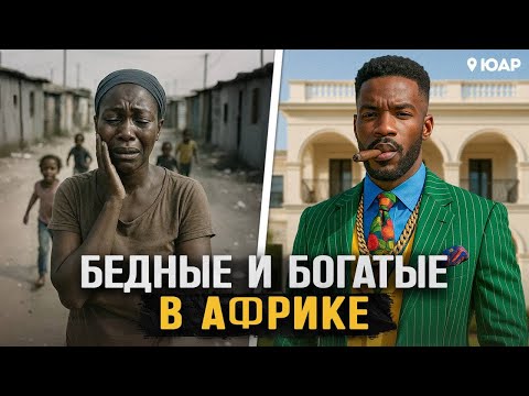 ЮАР - сутки в самых адских трущобах мира. Жизнь без еды, нищета, золото и африканские магнаты