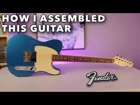 Building a Custom Fender Esquire Parstcaster! From Start to Finish