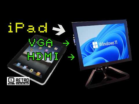 Turn any old Apple iPad into a real HDMI monitor (HDMI & VGA input) - NEW 2025 #pcbway #apple #ipad