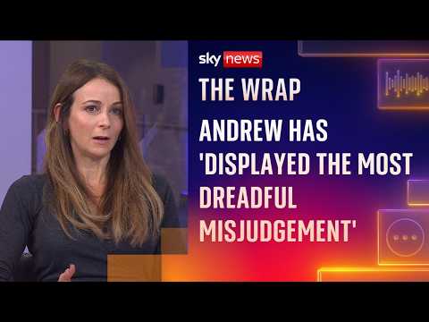 Andrew has 'displayed the most dreadful misjudgement'