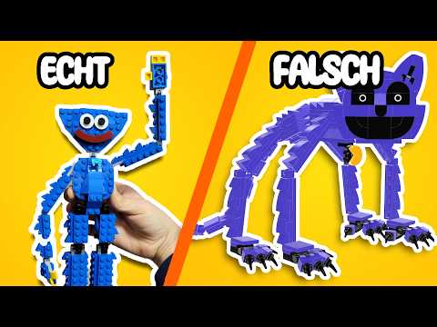 I built all the characters from Poppy Playtime in LEGO – Mystery Poppy Playtime LEGO set