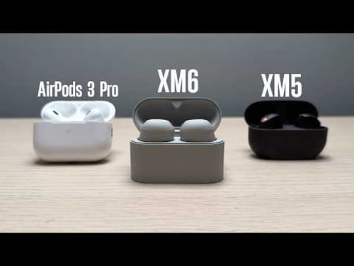 Sony WF-1000XM6 vs AirPods Pro 3: It's NOT Even Close!